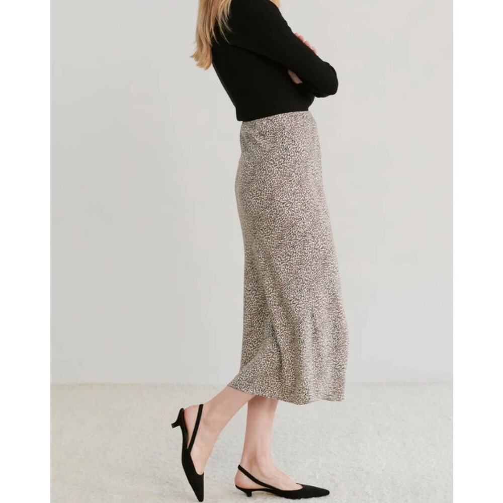 jenni kayne leopard midi skirt - Picture 5 of 6